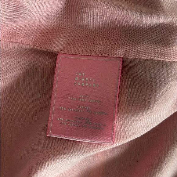 THE MIGHTY COMPANY genuine leather bomber jacket - Picture 12 of 12